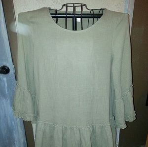 a flowy boho top